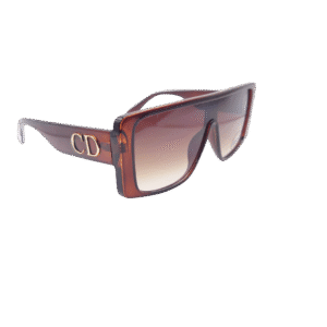 DIOR Rectangle Brown Sunglasses